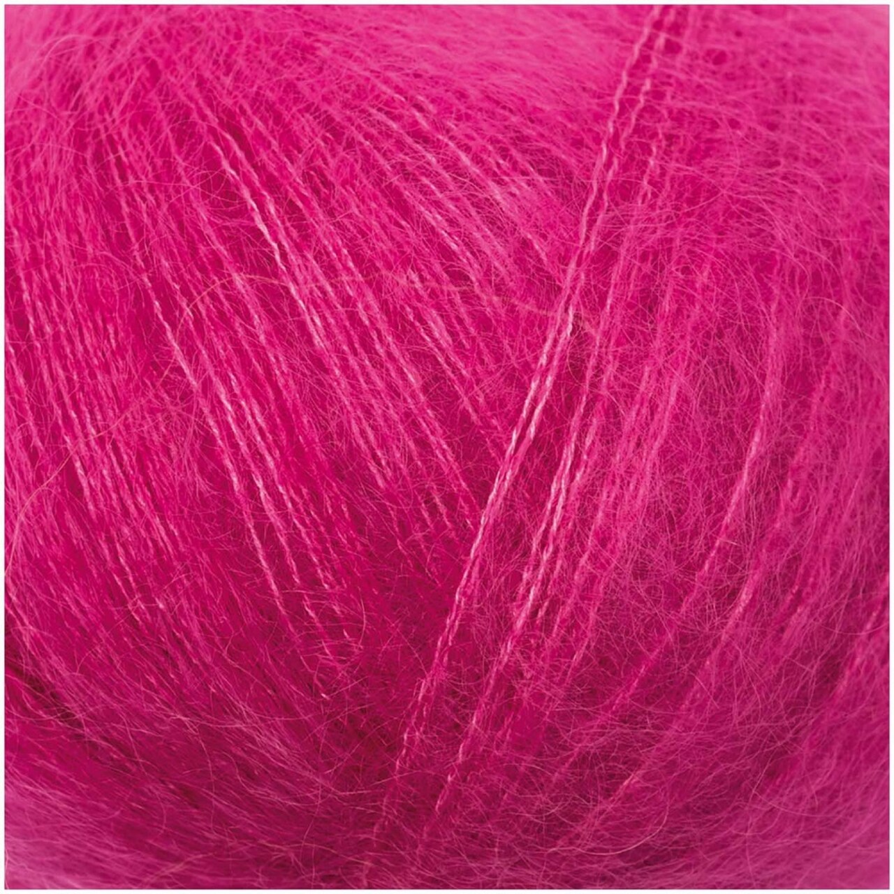 Rico Design Essentials Super Kid Mohair Loves Silk - #021 Fuchsia